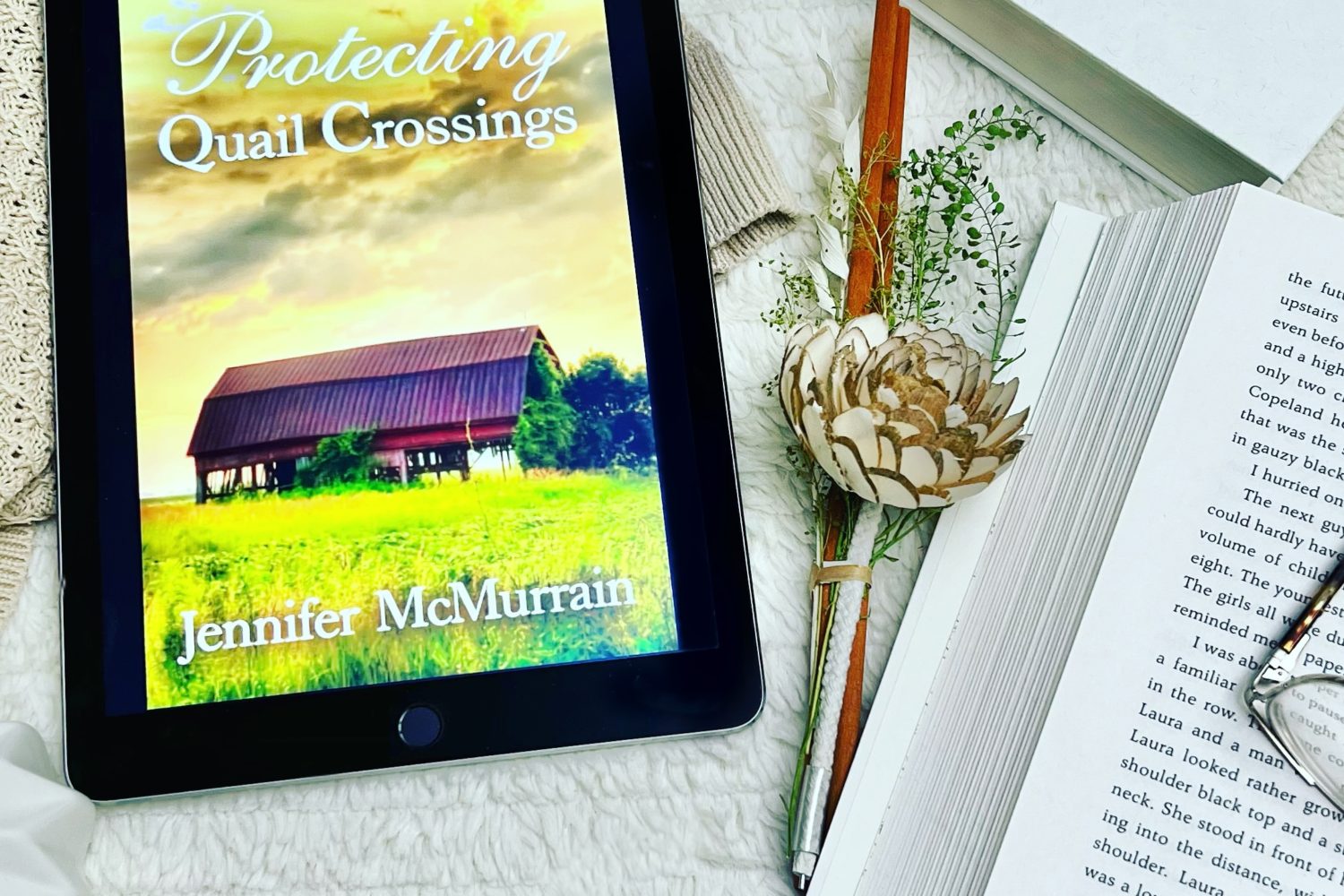 Book Cover of Protecting Quail Crossings by Jennifer McMurrain