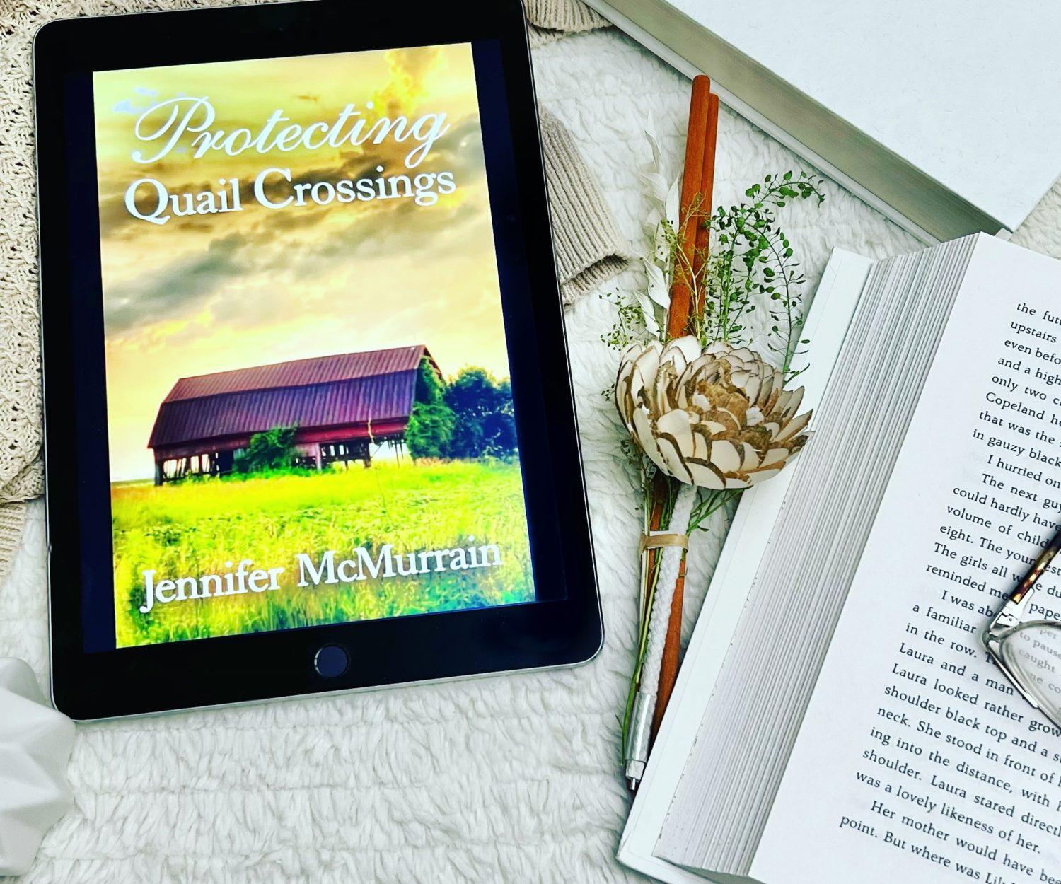 Book Cover of Protecting Quail Crossings by Jennifer McMurrain